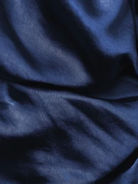 Cassini Satin One-Shoulder Dress