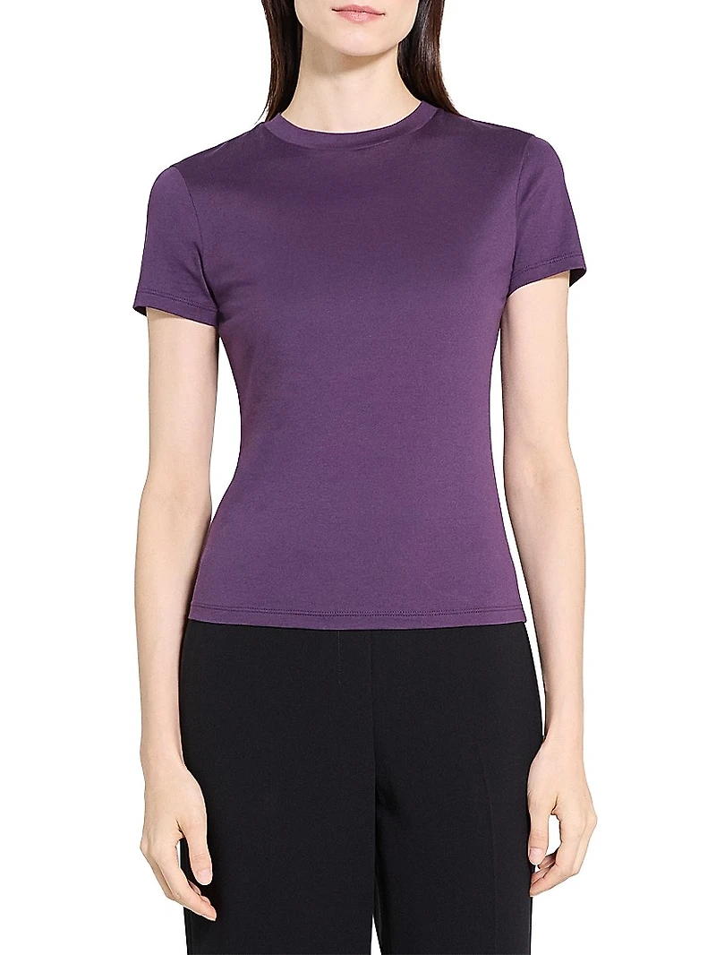 Crewneck Cotton T-Shirt