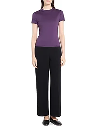 Crewneck Cotton T-Shirt