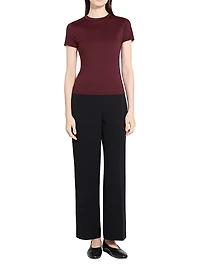 Crewneck Cotton T-Shirt