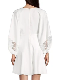 Caden Lace Insert Minidress