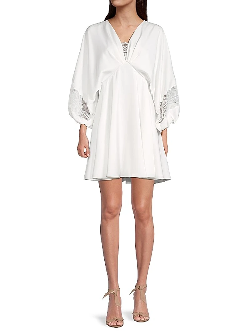 Caden Lace Insert Minidress