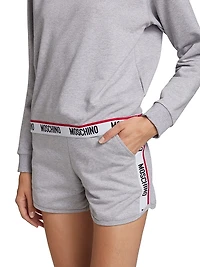 Core Logo-Hem Crewneck Sweatshirt