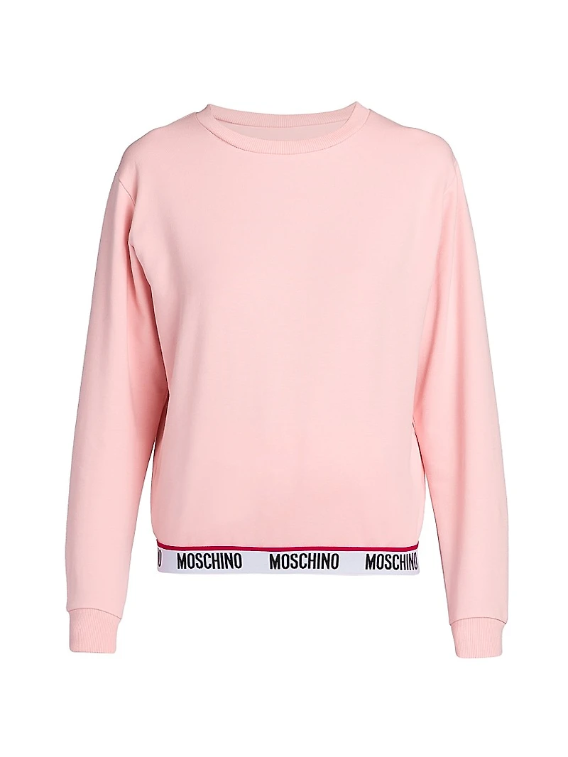 Cotton-Blend Logo Sweatshirt