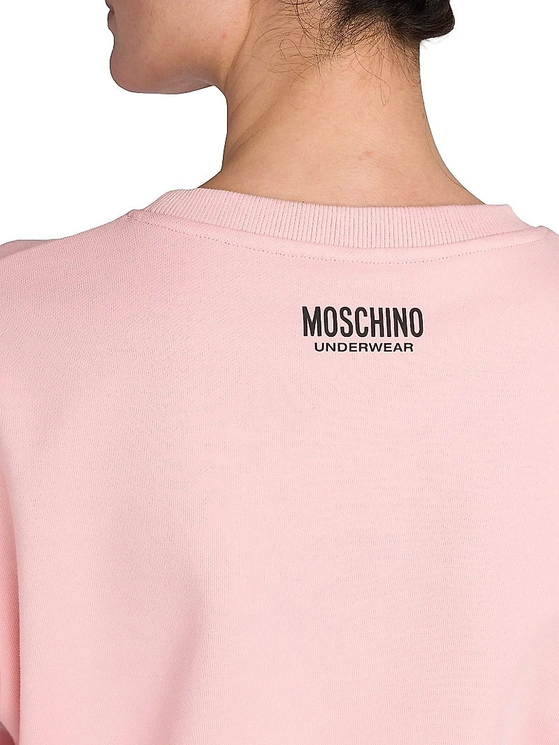 Cotton-Blend Logo Sweatshirt