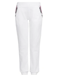 Stretch-Cotton Jogger Pants