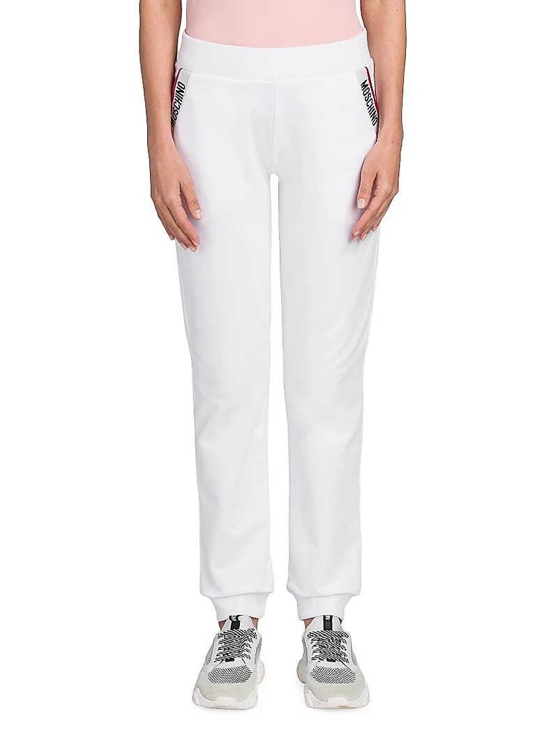 Stretch-Cotton Jogger Pants