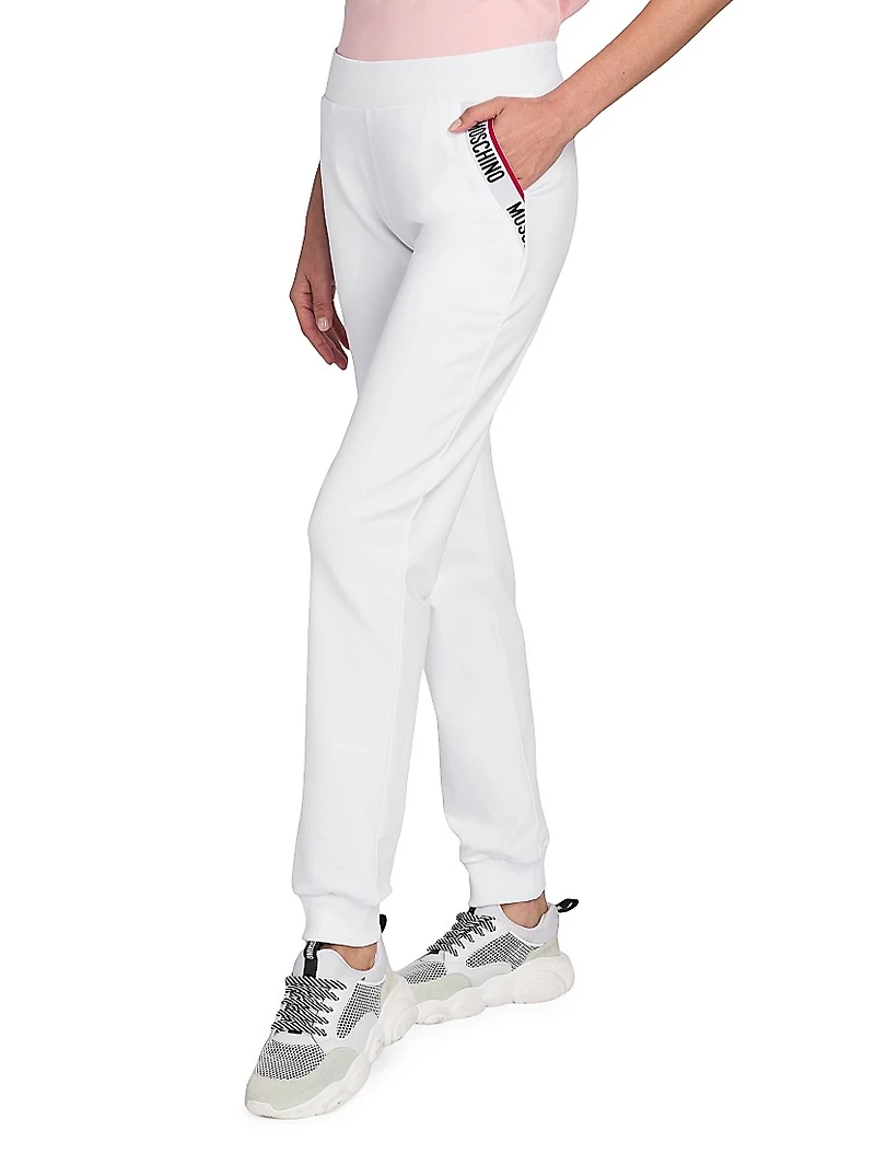 Stretch-Cotton Jogger Pants