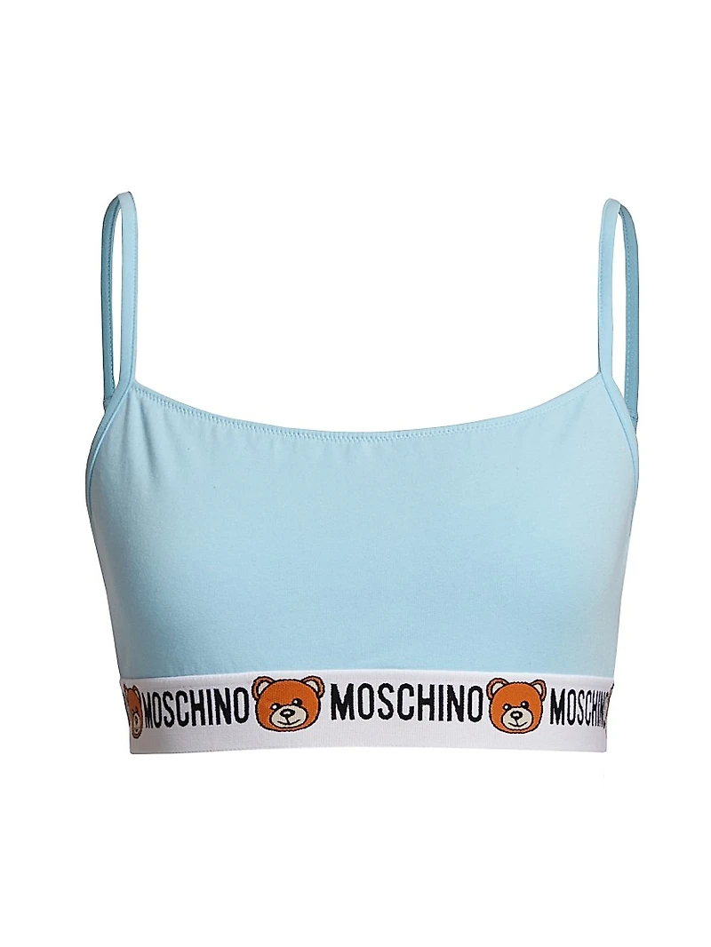 Underbear Logo Band Cotton Bralette