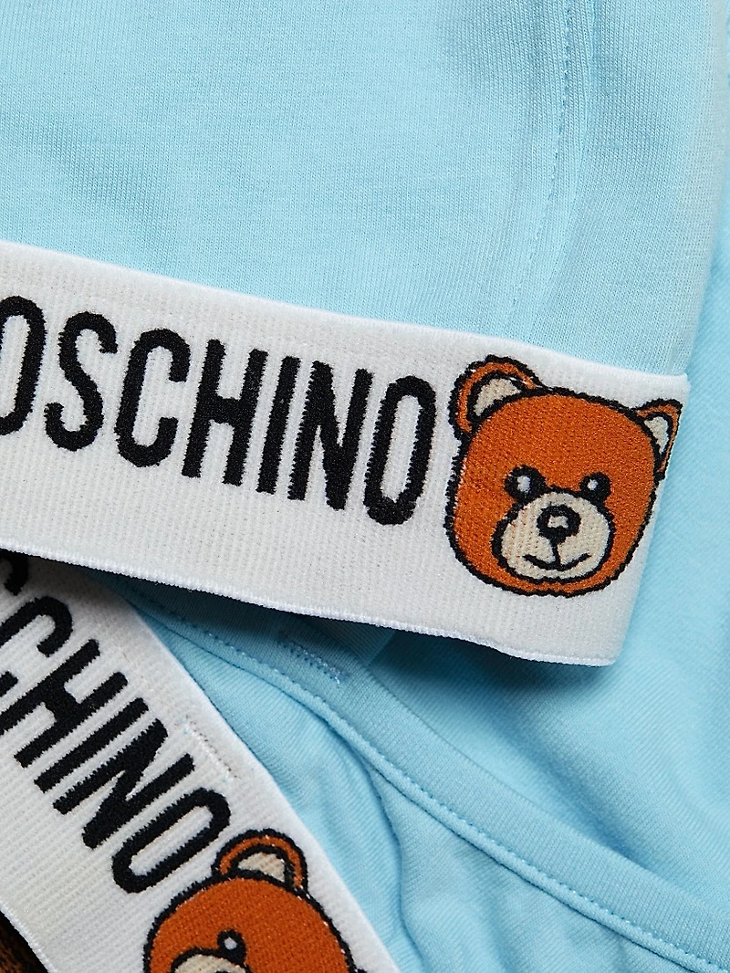 Underbear Logo Band Cotton Bralette