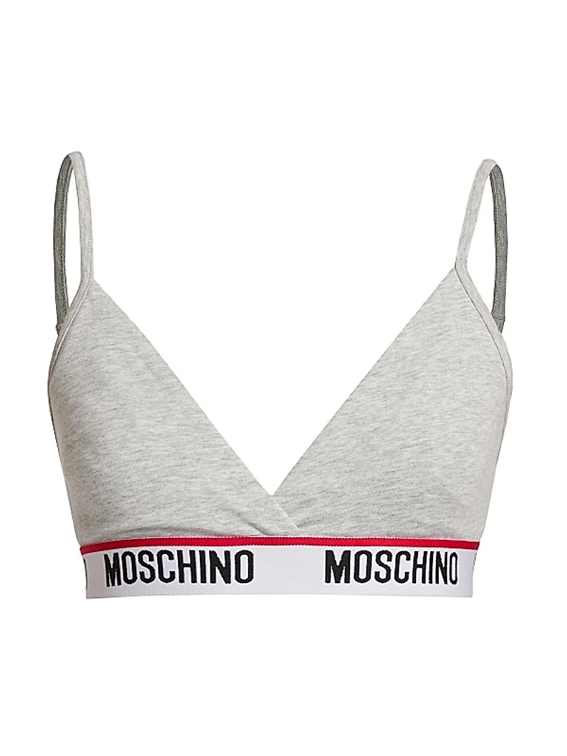 Core Logo Band Triangle Bralette