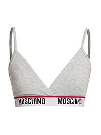 Core Logo Band Triangle Bralette