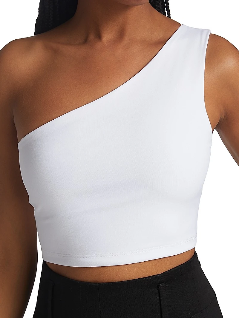 One-Shoulder Cropped Top