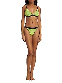 Greca Signature Tulle Bralette