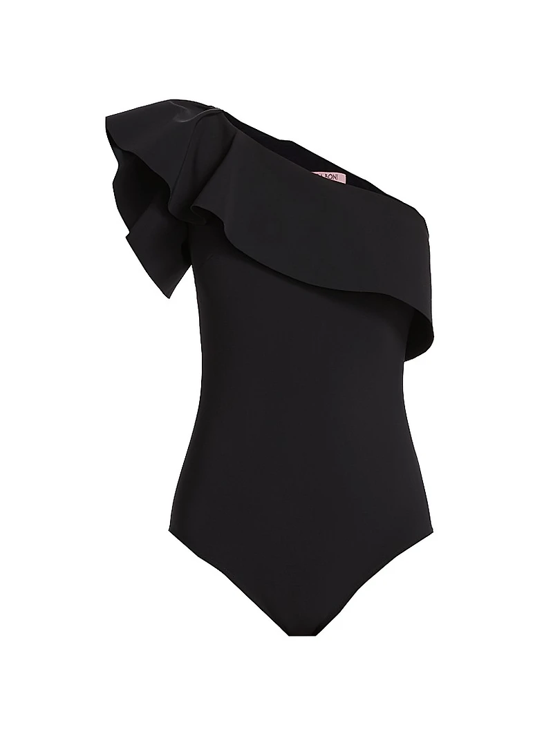 Eli Ruffle One-Piece Swimsuit