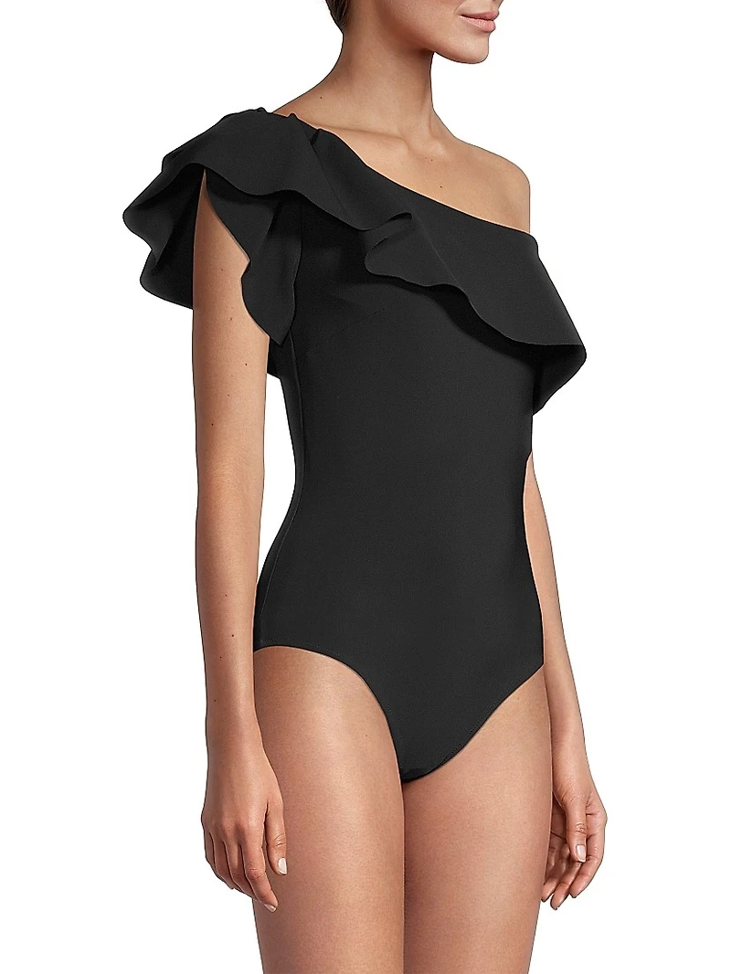 Eli Ruffle One-Piece Swimsuit