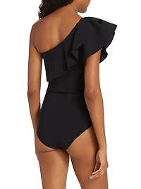 Eli Ruffle One-Piece Swimsuit