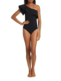 Eli Ruffle One-Piece Swimsuit