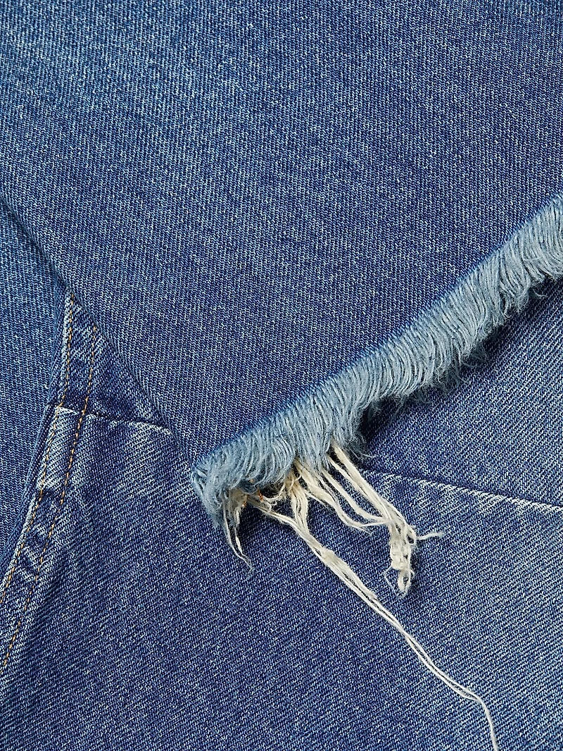 Horseshoe Straight Wide-Leg Jeans