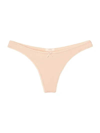 Pima Stretch Cotton Thong