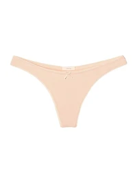 Pima Stretch Cotton Thong
