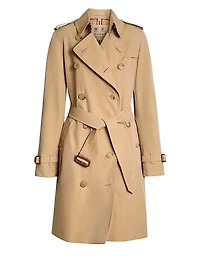 Kensington Belted Double-Breasted Coat