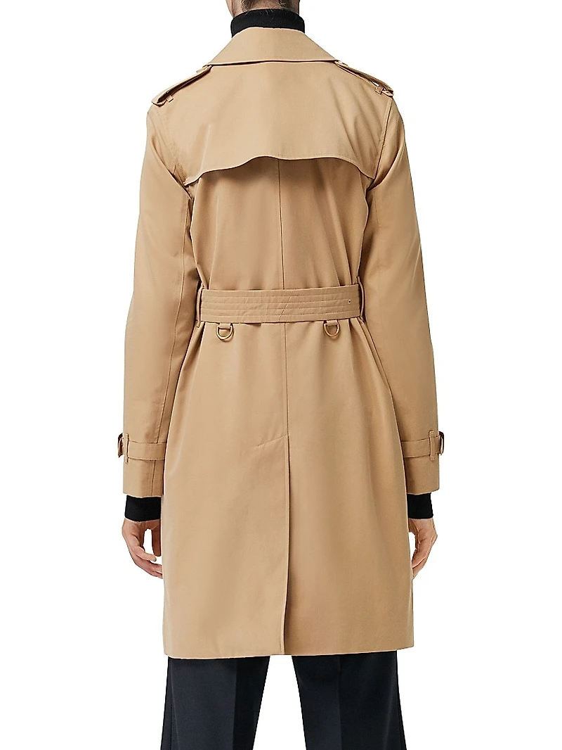 Kensington Belted Double-Breasted Coat