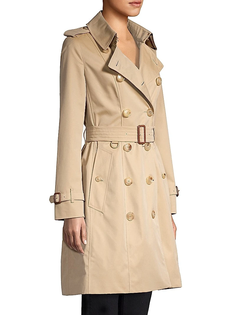Chelsea Belted Double-Breasted Coat