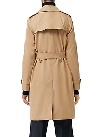 Kensington Belted Double-Breasted Trench Coat