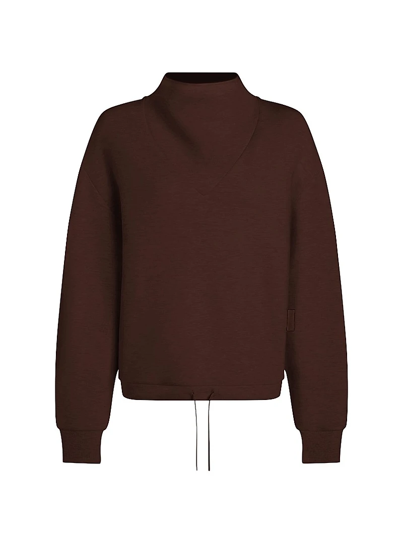 Betsy Melangé Cowl Sweatshirt