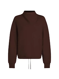 Betsy Melangé Cowl Sweatshirt