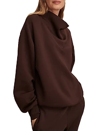 Betsy Melangé Cowl Sweatshirt