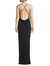 So Juicy Cowlneck Gown