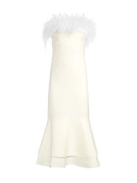 Feather Midi Aurora Dress