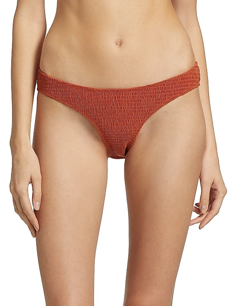 Smocked Bikini Bottom