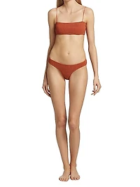Smocked Bikini Bottom