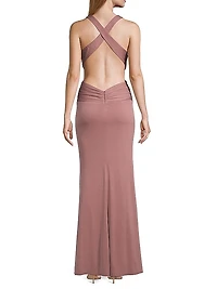 Secret Agent Criss-Cross Gown