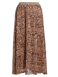 Romi Embellished Midi-Skirt