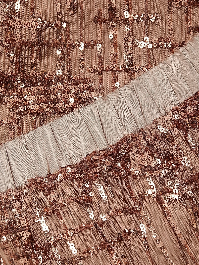 Romi Embellished Midi-Skirt