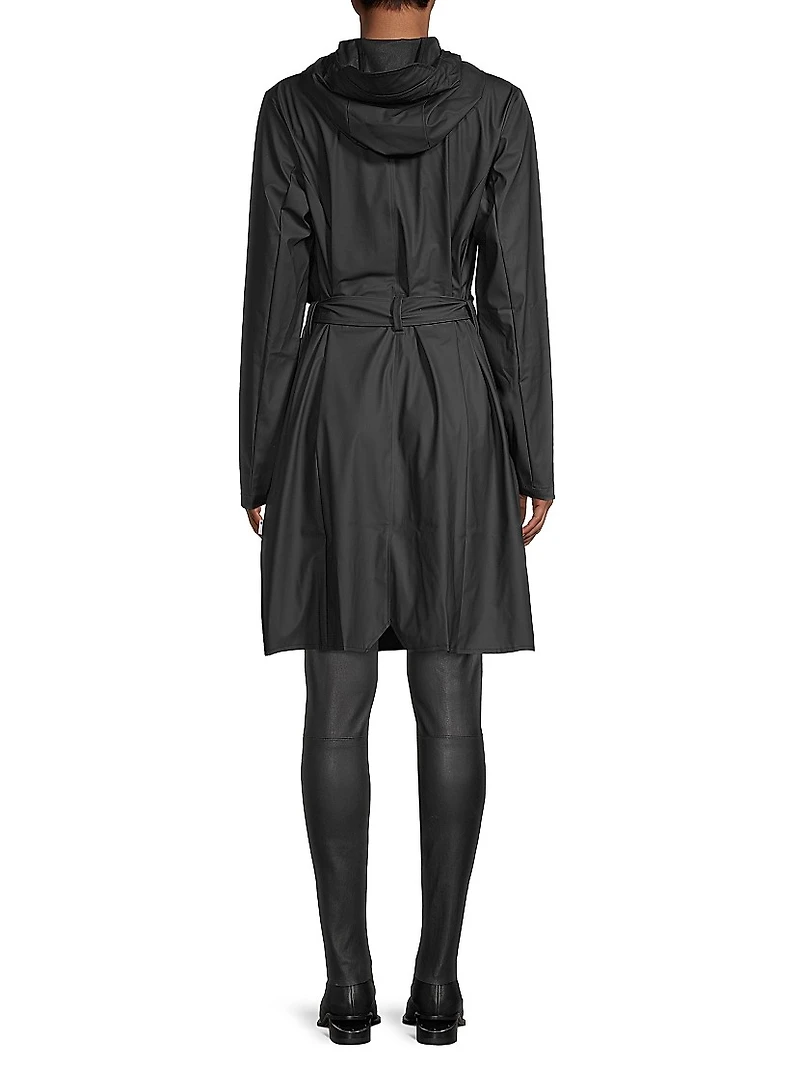 Curve Hooded Rain Jacket