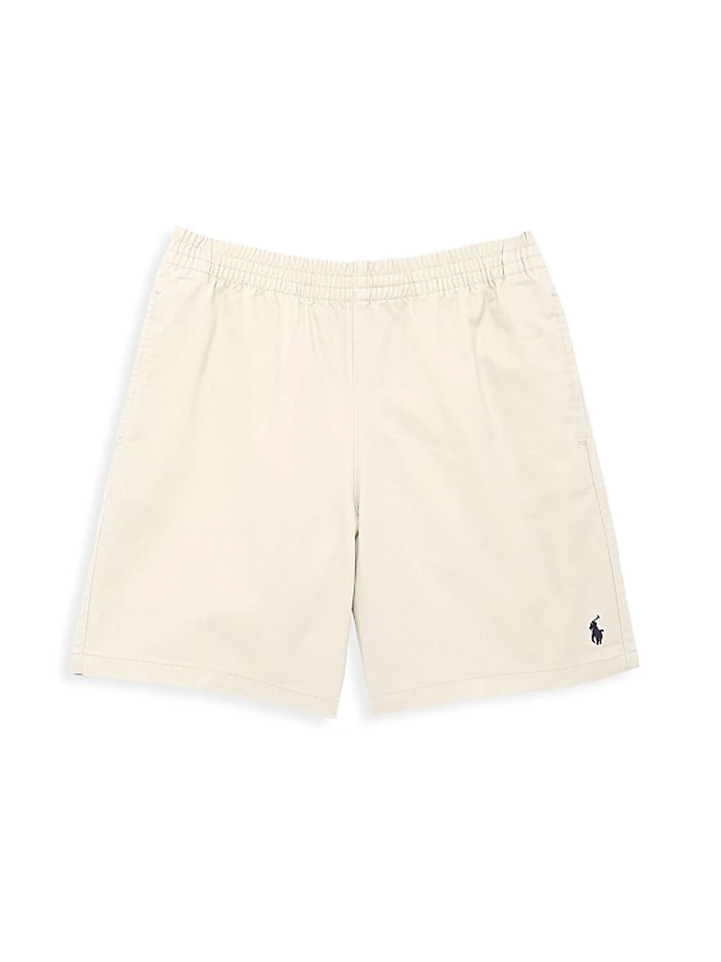 Little Boy's Stretch Twill Shorts