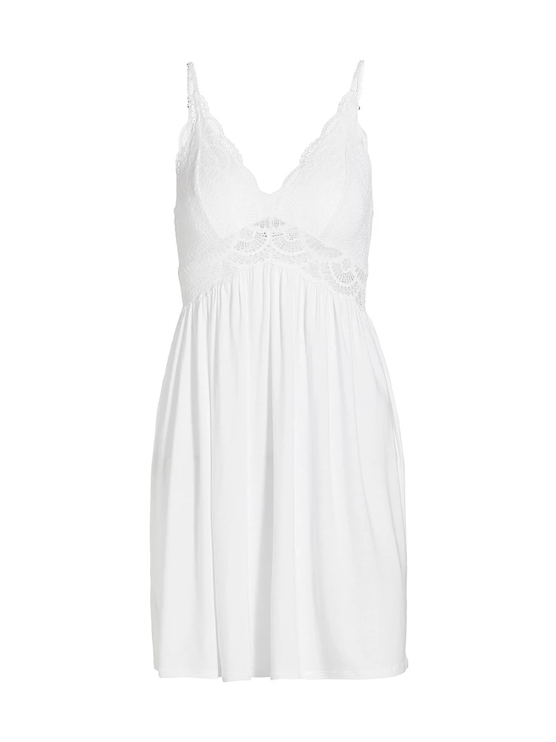 Mariana Modal Lace-Trim Chemise