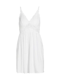 Mariana Modal Lace-Trim Chemise
