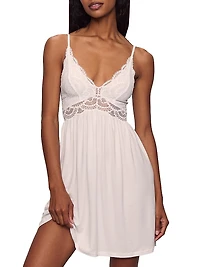 Mariana Modal Lace-Trim Chemise