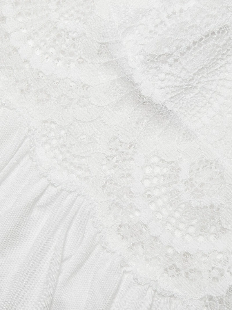 Mariana Modal Lace-Trim Chemise