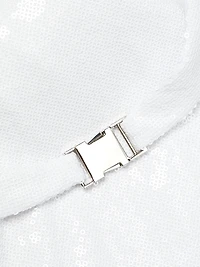 Metallic Halter Gown