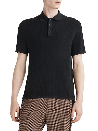 Harvey Knit Cotton Polo