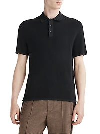 Harvey Knit Cotton Polo