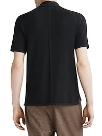 Harvey Knit Cotton Polo