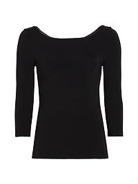 Cordoba Boatneck Pullover Top